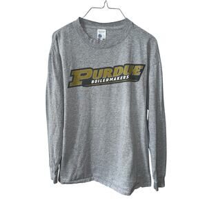 Purdue Boilermakers Long Sleeve Shirt Large March Madness College Basketball